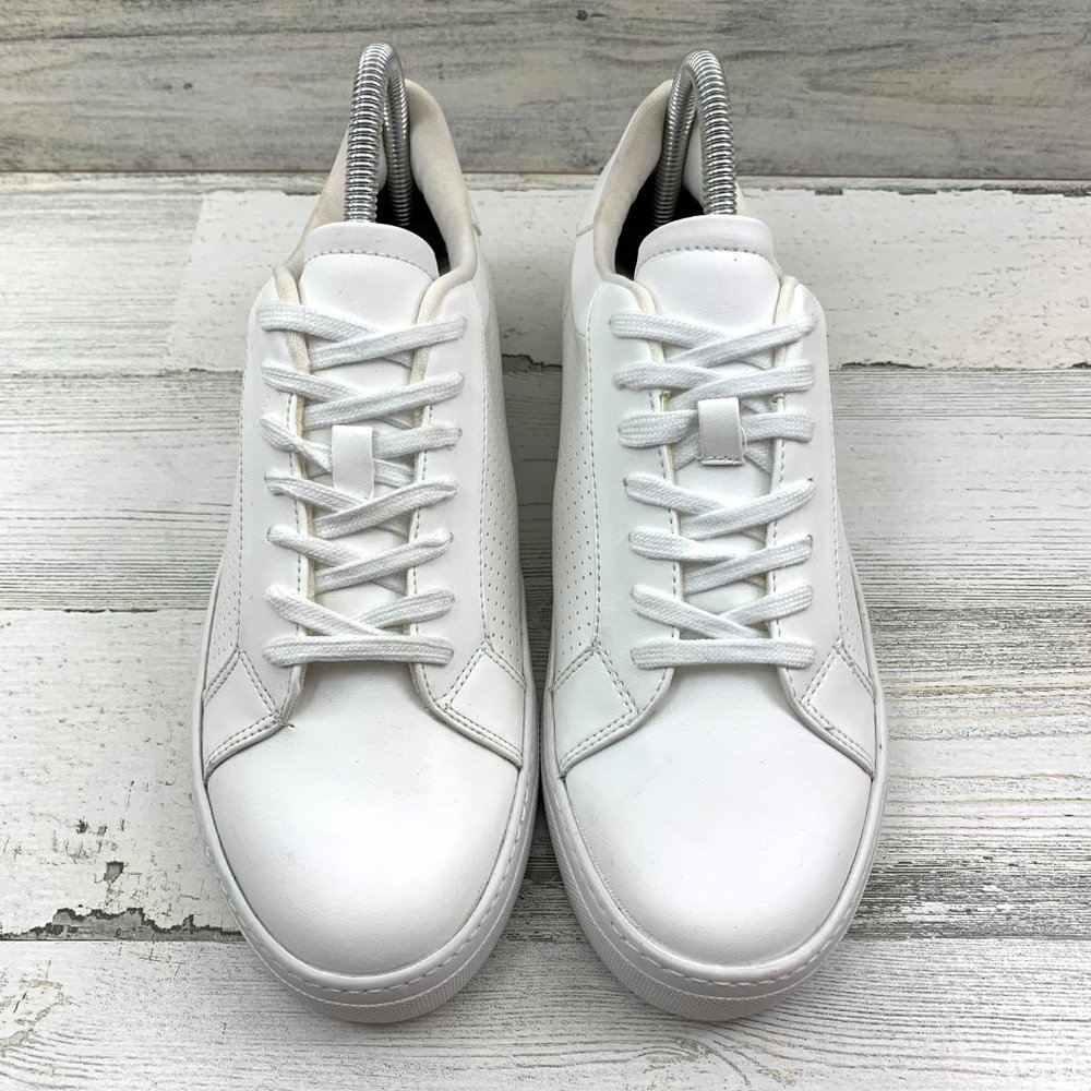 Steve Madden White Casual Lace Up Sneakers* - Picture 3 of 8